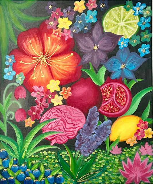 ༻Tropical Mind PRINT༺ 8.5" x 11"