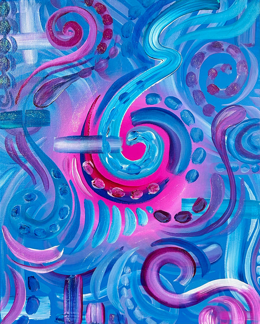 ༻Cotton Candy PRINT༺  8.5" x 11"
